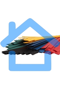 Термоусаживаемые трубки Rexant 10,0/5,0 мм, набор пять цветов, упаковка 50 шт. по 1 м