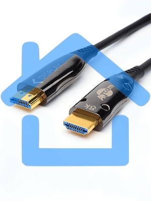 Кабель HDMI 15 м (HIGH speed, Metal gold, Optical) 8K VER 2.1 Кабель HDMI 15 м (HIGH speed, Metal gold, Optical) 8K VER 2.1