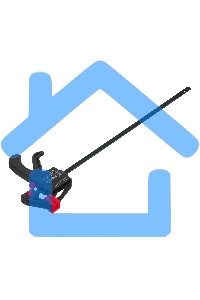 Струбцина универсальная Matrix, быстрозажимная, F-образная, 300 х 415 х 45 мм, пластиковый корпус