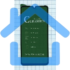 Керамическая пленка (стекло) для Huawei Nova 4E/ P30 liteчерный