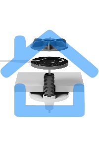 Потолочное крепление для микрофона LOGITECH Mic Pod Pendant Mount/ LOGITECH Mic Pod Pendant Mount - OFF белый