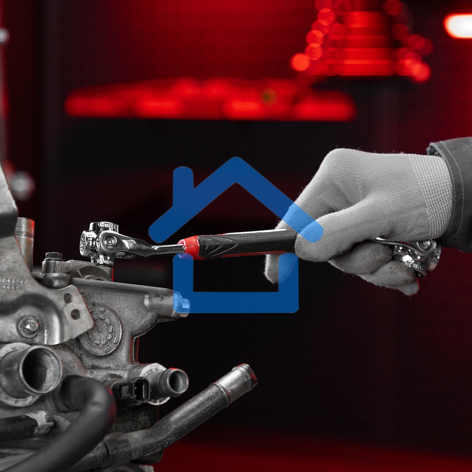 Ключ универсальный Matrix 48 в 1, СrV, 8-19мм, Spline 14999