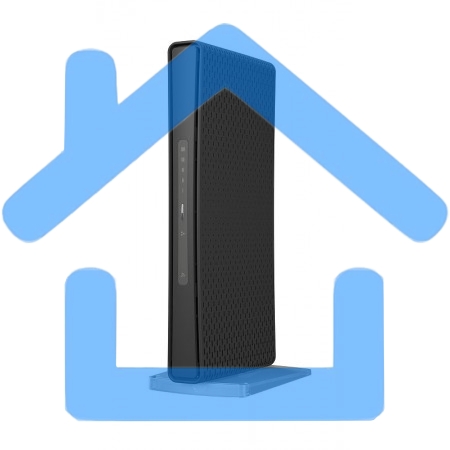 Беспроводной маршрутизатор MikroTik hAP ac3 with 4-core 716 MHz CPU, 256MB RAM, 5 x Gigabit LAN (PoE-out on port#5)