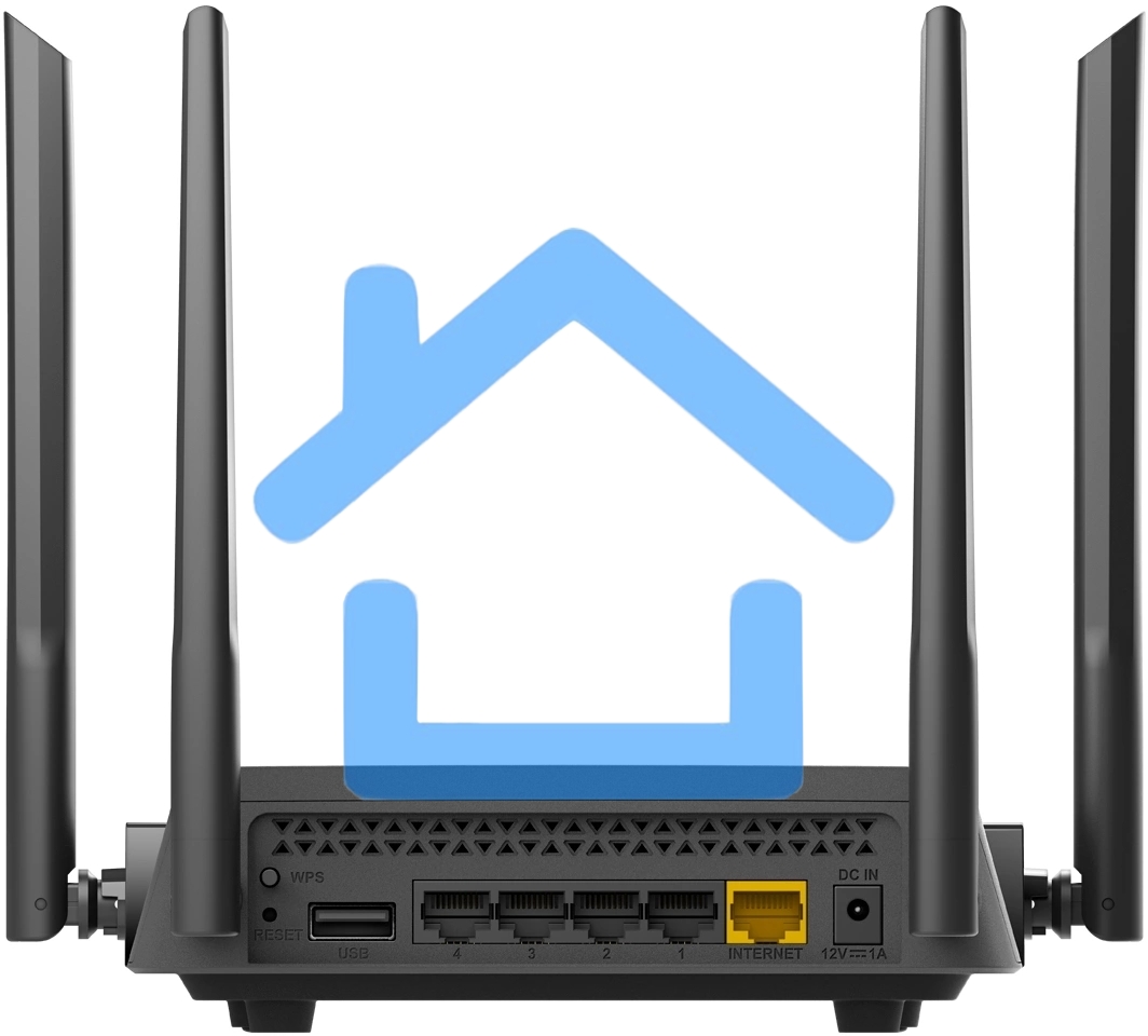 Роутер беспроводной D-Link DIR-825/RU/R7 (DIR-825/RU/R7A) AC1200 10/100/1000BASE-T черный