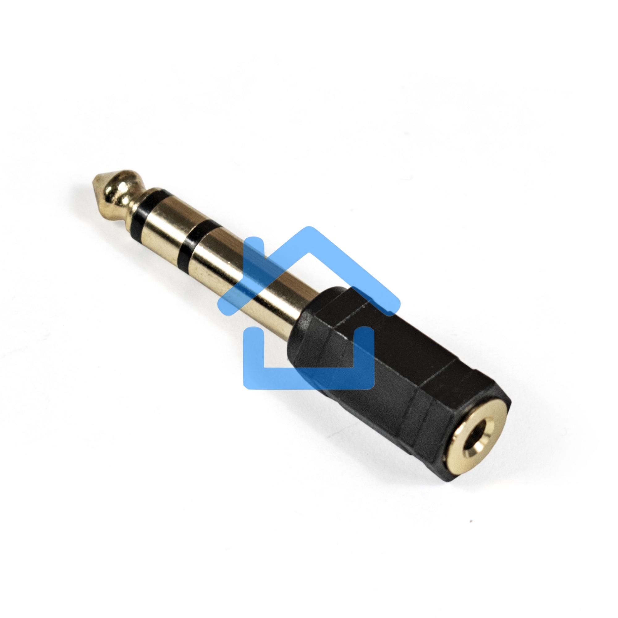 Переходник аудио Exegate EX284949RUS EX-AA-3F6M (6.35mm Jack M/3.5mm Jack F)