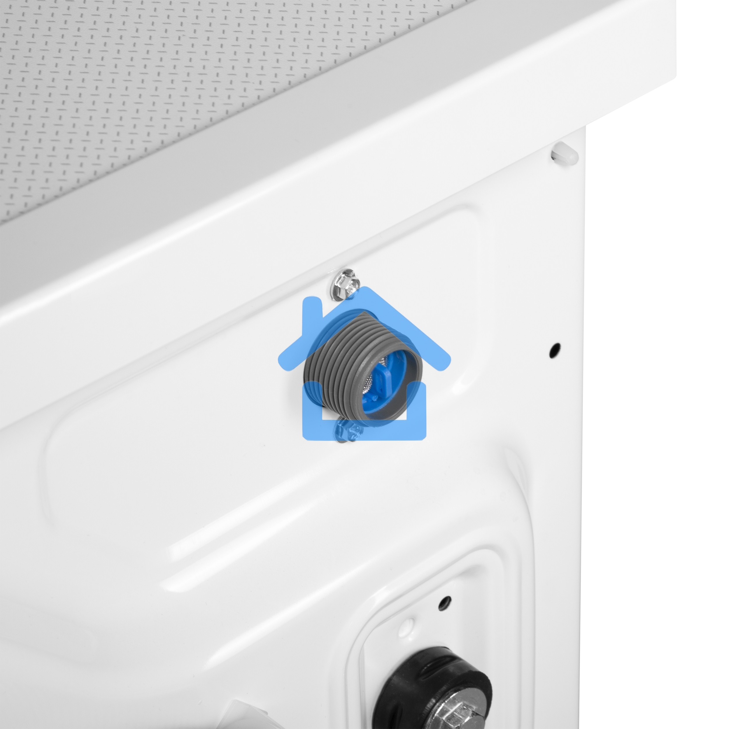 Стиральная машина Maunfeld MFWM128WH053 белая, загрузка фронтальная 7.5кг, 1200 об/мин., класс: A+++