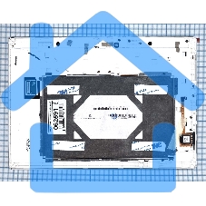 Модуль (матрица + тачскрин) для Lenovo Tab 2 A10-70 белый с рамкой