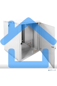 Шкаф телеком. настенный разборный 15U (600х650) дверь металл (ШРН-Э-15.650.1) (1 коробка)