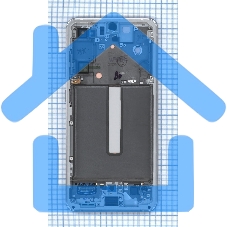 Дисплея для Samsung Galaxy S21 FE 5G SM-G990B в сборе с тачскрином ServicePack, белый (GH82-26414B)