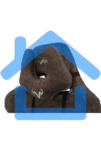 Кресло игровое Бюрократ VIKING KNIGHT LT10 FABRIC коричневый крестовина металл/пластик