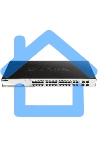 Коммутатор DGS-1210-28P/F5A Настраиваемый L2 PoE-коммутатор, 24x1000Base-T, 4хCombo 1000Base-T/SFP