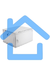 Шкаф телеком. настенный разборный 6U (600х520) дверь металл (ШРН-Э-6.500.1)