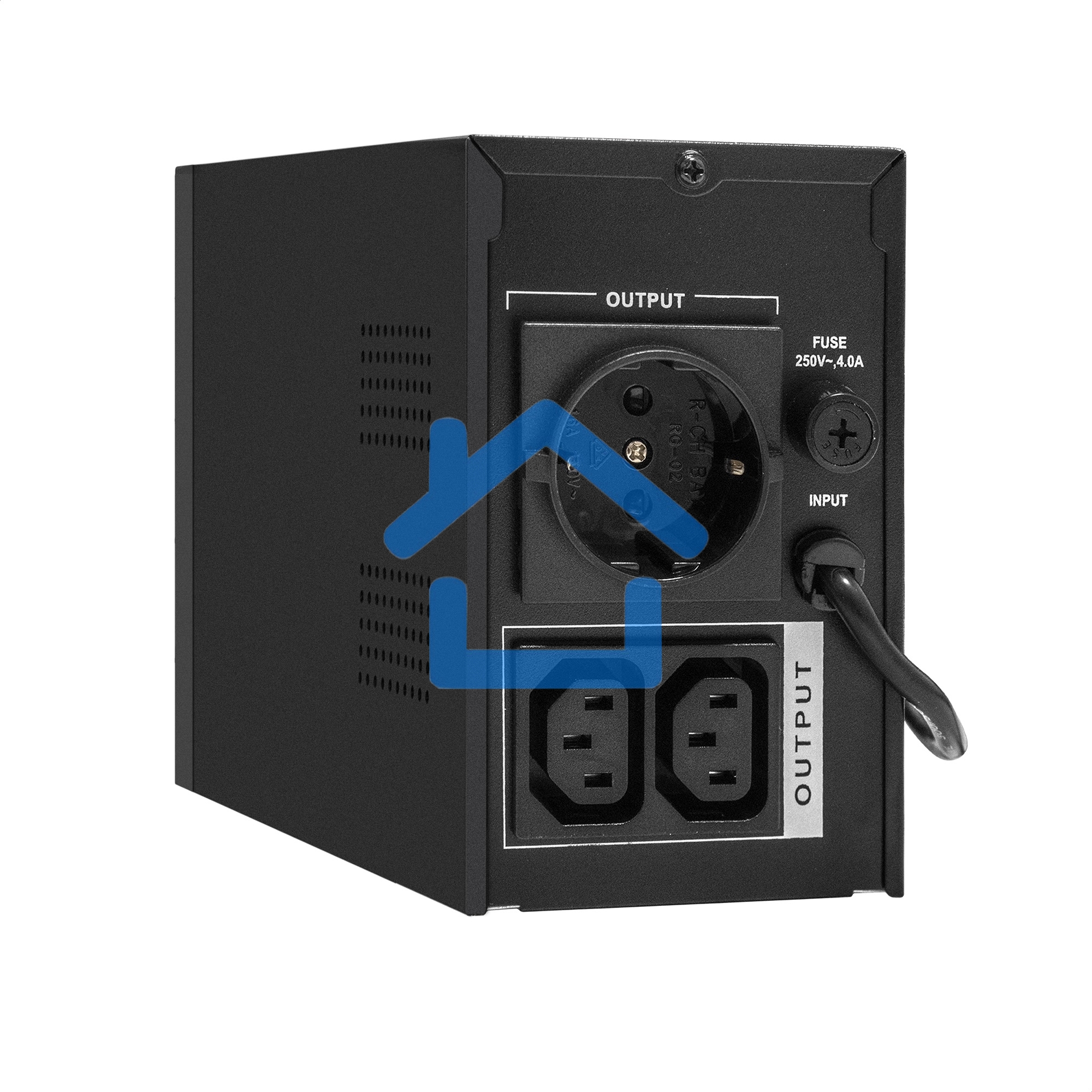 Источник бесперебойного питания ExeGate SpecialPro Smart LLB-1000.LCD.AVR.1SH.2C13 <1000VA/550W, LCD, AVR, 1*Schuko+2*C13, металлический корпус, черный>