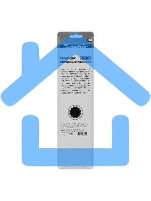 Набор торцевых головок Matrix, 3/8