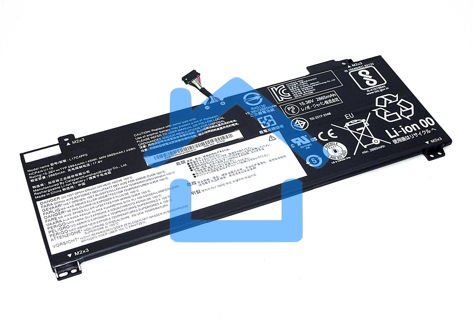 Аккумуляторная батарея для ноутбука Lenovo Xiaoxin Air 1315.36V 2965mAh