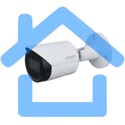 Уличная цилиндрическая IP-видеокамера 2Мп Dahua DH-IPC-HFW2230SP-S-0280B-S2