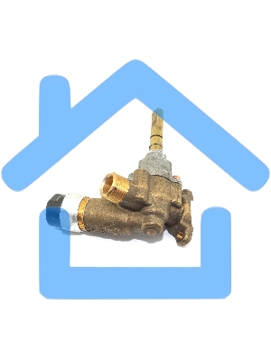 Кран 0,54 газовой конфорки Krona 150-13-03-00-0001