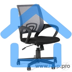Кресло компьютерное Chairman 696 TW-01 черный (7000799) Россия
