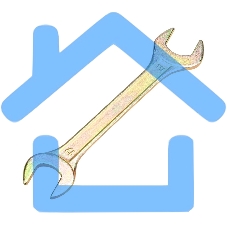 Ключ гаечный рожковый Rexant 17х19 мм, желтый цинк