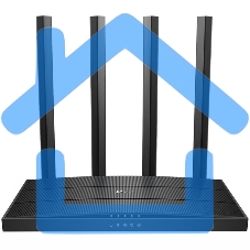 Роутер беспроводной TP-Link Archer C80 AC1900 10/100/1000BASE-TX черный