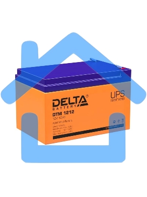 Батарея Delta DTM 1212 (12V, 12Ah)