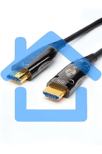 Кабель HDMI 20 м (HIGH speed, Metal gold, Optical) 8K VER 2.1 Кабель HDMI 20 м (HIGH speed, Metal gold, Optical) 8K VER 2.1
