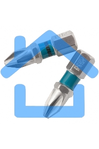 Набор бит GROSS РН2x25, сталь S2, 2шт 11351