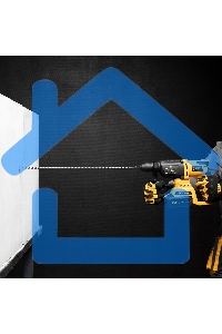 Бур по бетону Denzel двойная спираль, Cobalt W-tip, 10x600 мм, SDS PLUS