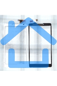 Сенсорное стекло (тачскрин) для Lenovo A880 белое