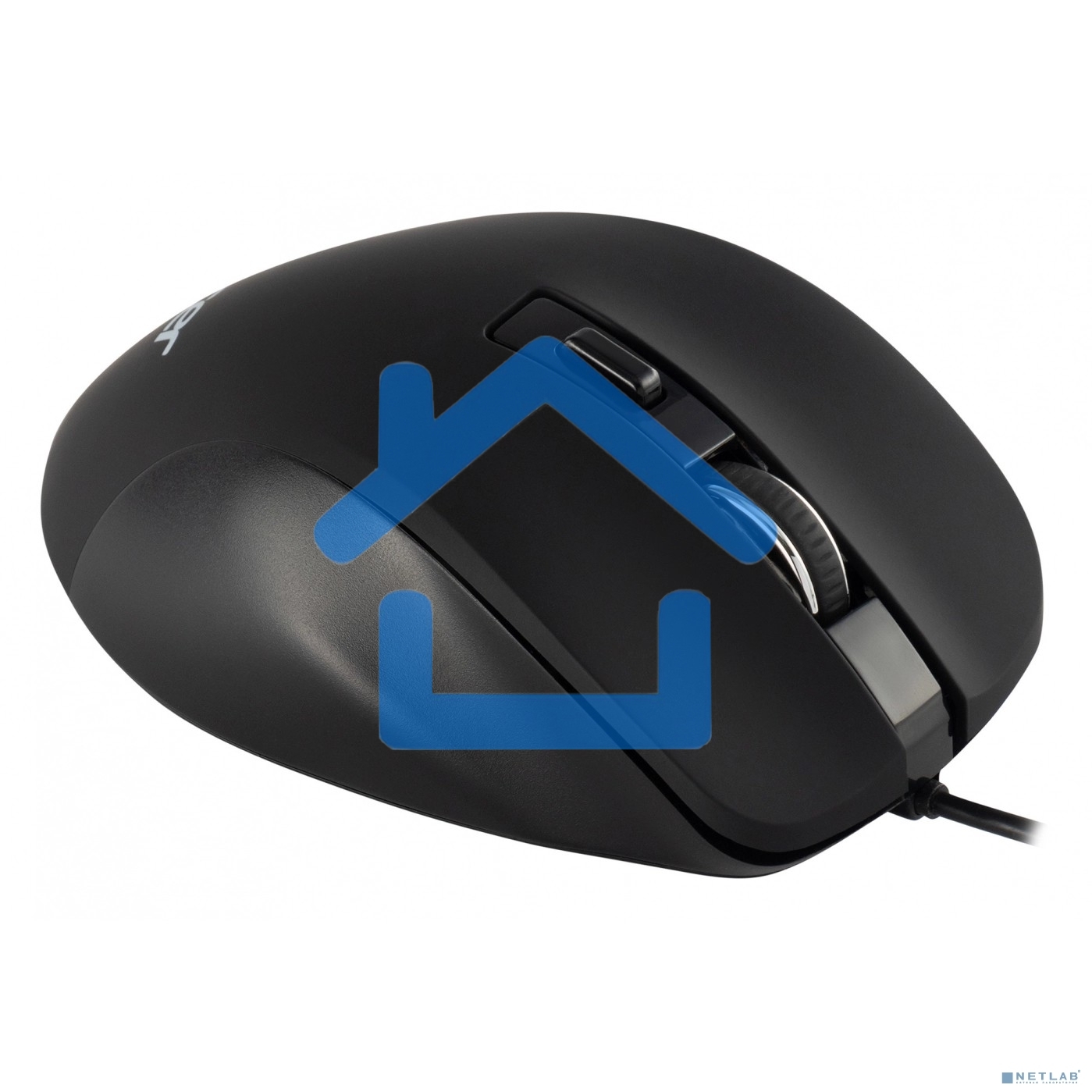 Мышь проводная Acer OMW120 черный, 2000 dpi, USB, кнопки - 6
