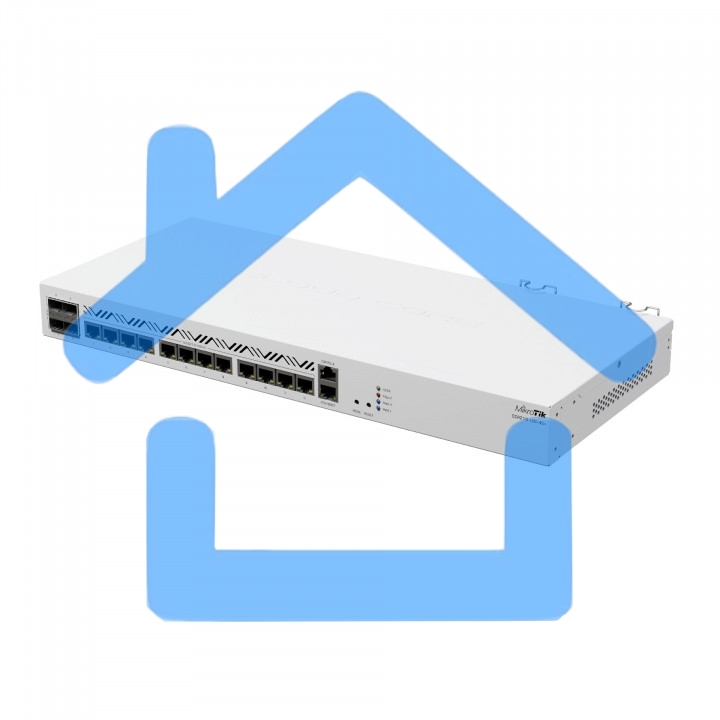 Маршрутизатор Mikrotik CCR2116-12G-4S+ Cloud Core Router 2116-12G-4S+ with Amazon Annapurna Labs Alpine v3 AL73400 CPU (16-cores, 2GHz per core), 16Gb RAM, 4xSFP+ cage, 13xGbit LAN, M.2 PCIe slot, RouterOS L6, 1U rackmount case, Dual PSU