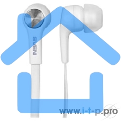 Наушники внутриканальные с микрофоном SVEN E-211Mбелый