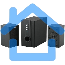 Акустическая система Sven SPS-820 2.1 черный 38Вт