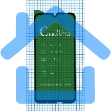 Керамическая пленка (стекло) для Huawei Honor 20 lite черный