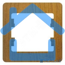 Рамка 1-м Glossa дер. дуб SchE GSL000501