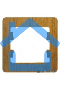 Рамка 1-м Glossa дер. дуб SchE GSL000501