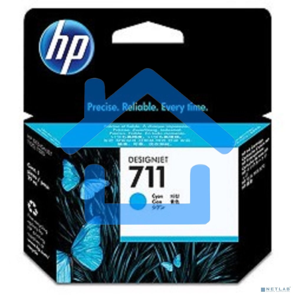 Картридж струйный HP №711 CZ130A голубой для HP DJ T120/T520 (29мл)