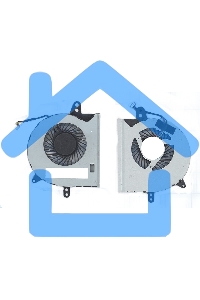 Вентилятор (кулер) для ноутбука Asus X401U X501U VER-2