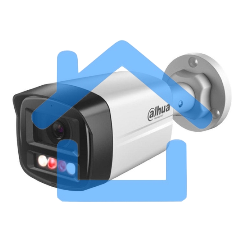 Камера видеонаблюдения IP Dahua DH-IPC-HFW1239TL1P-A-IL-0280B 2.8-2.8мм цв.