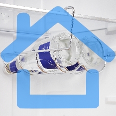 Холодильник Maunfeld MFF186NFRBG бежевый двухкамерный 181/71л морозилка снизу