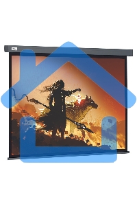 Экран Cactus 213x213см Wallscreen CS-PSW-213X213-SG 1:1 настенно-потолочный рулонный серый