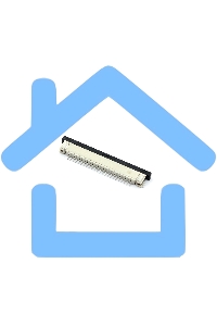 Разъем FPC Half Coverage Bottom Contact 0.8K-BX-24PWB 24 pin высота 2мм шаг 0,8мм