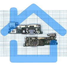 Шлейф разъема питания с микрофоном для Sony Xperia XA1 Single SIM с IC G3116 Шлейф разъема питания с микрофоном для Sony Xperia XA1 Single SIM с IC G3116