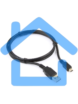 Кабель USB2.0 Gembird/Cablexpert, мультиразъем USB, AM/miniB 5P, 1м, пакет CC-5PUSB2D-1M