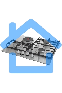 Газовая варочная панель Gorenje GE681X нержавеющая сталь