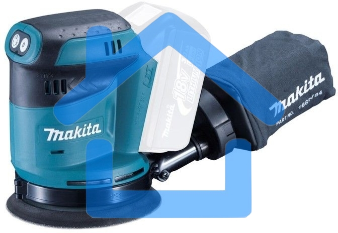 Машинка эксцентриковая MAKITA DBO180Z 18В LiIon ф125мм 7000/9500/11000об/мин ампл.2.8мм 1.7кг