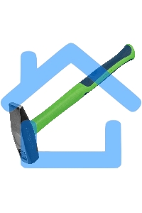 Молоток слесарный СИБРТЕХ, 400 г, фибергласовая обрезиненная рукоятка СИБРТЕХ 10321