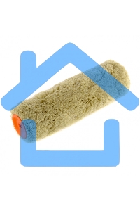 Валик сменный Фасадные работы,250мм,ворс 18мм,D48мм,D ручки 8мм,полиакрил,полиэстер Сибртех