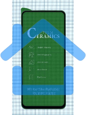 Керамическая пленка (стекло) для Huawei V30/ V30 Pro/ Nova 6 черный