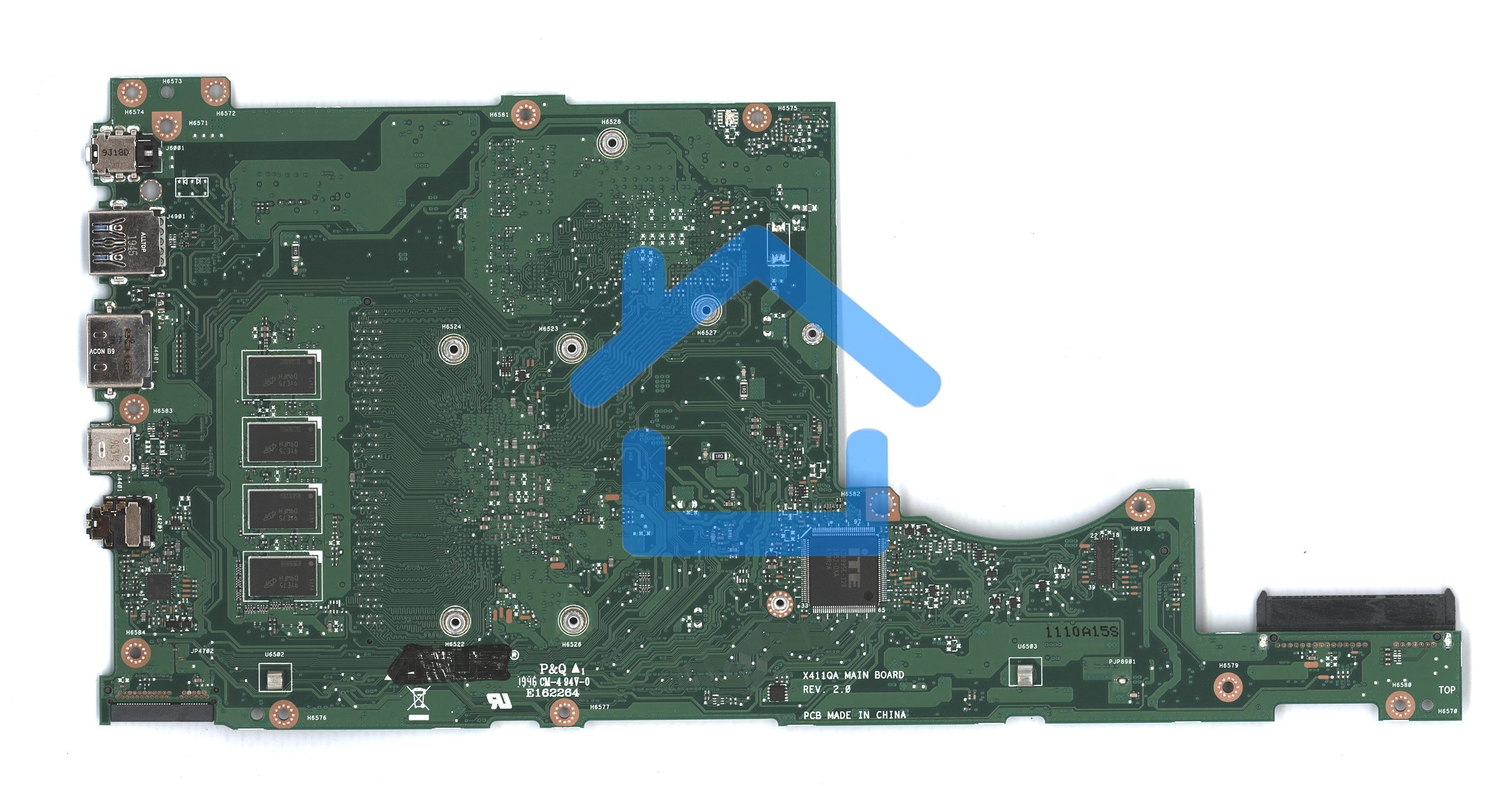 Материнская плата для Asus X411UQ 4G/A12-9720P